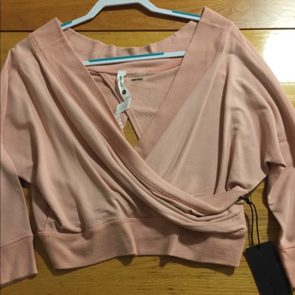 Athletic crop top